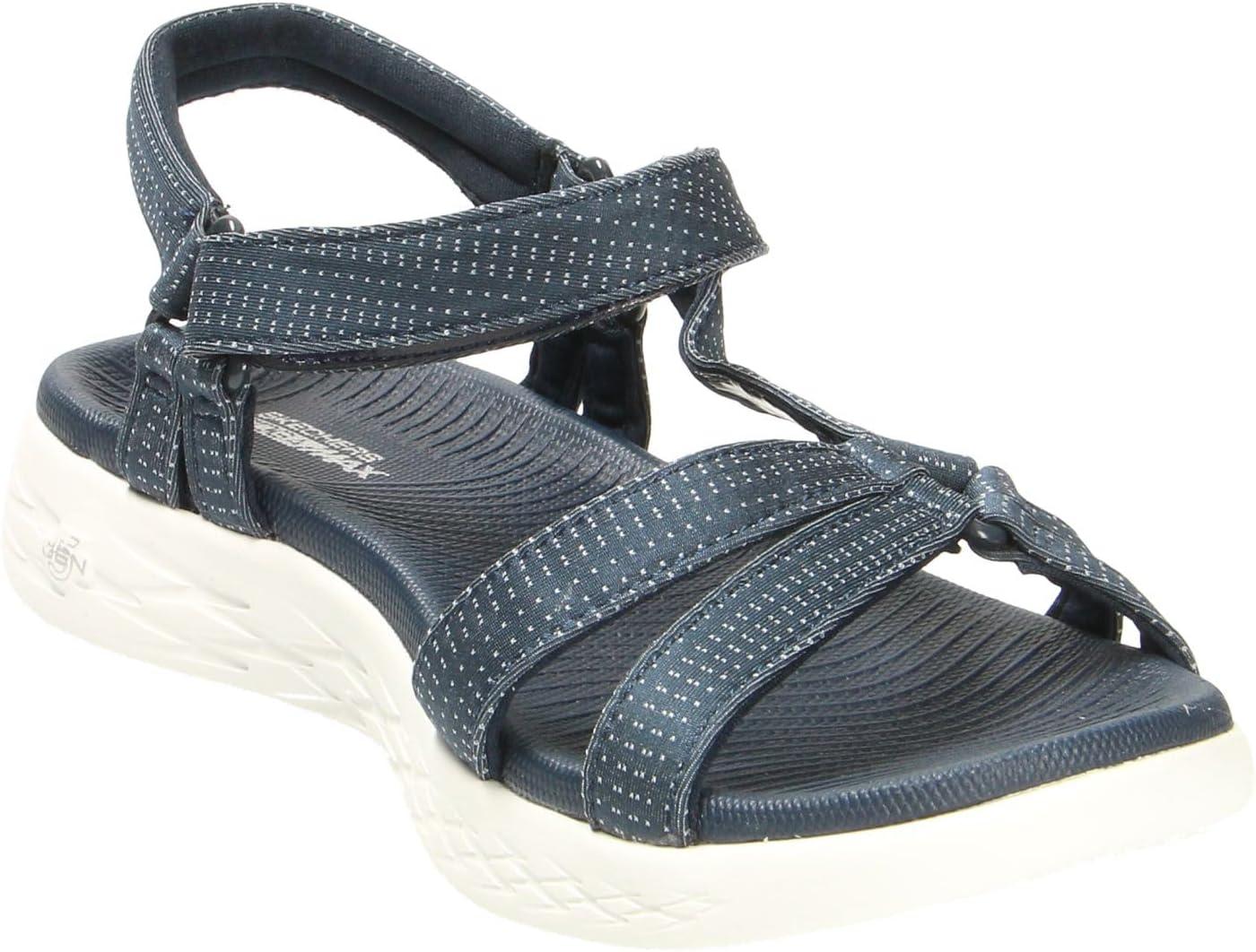 imageSkechers Womens OnThego 600Brilliancy Sport SandalNavy