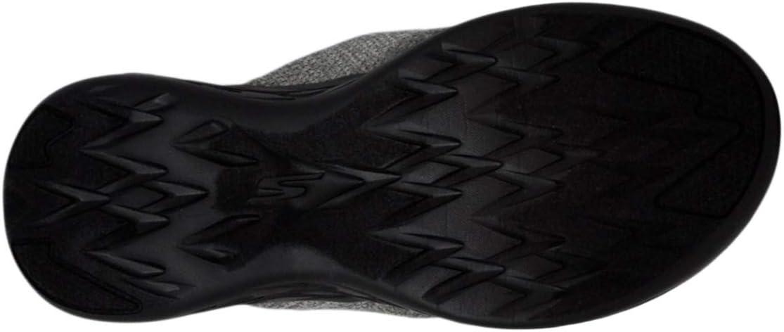 imageSkechers Womens OnThego 600Preferred FlipFlopBlackGrey