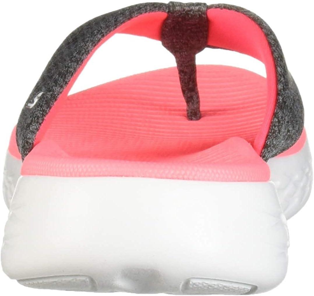 imageSkechers Womens OnThego 600Preferred FlipFlopCoral Textile