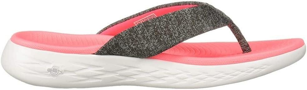 imageSkechers Womens OnThego 600Preferred FlipFlopCoral Textile
