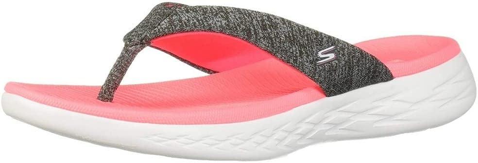 imageSkechers Womens OnThego 600Preferred FlipFlopCoral Textile