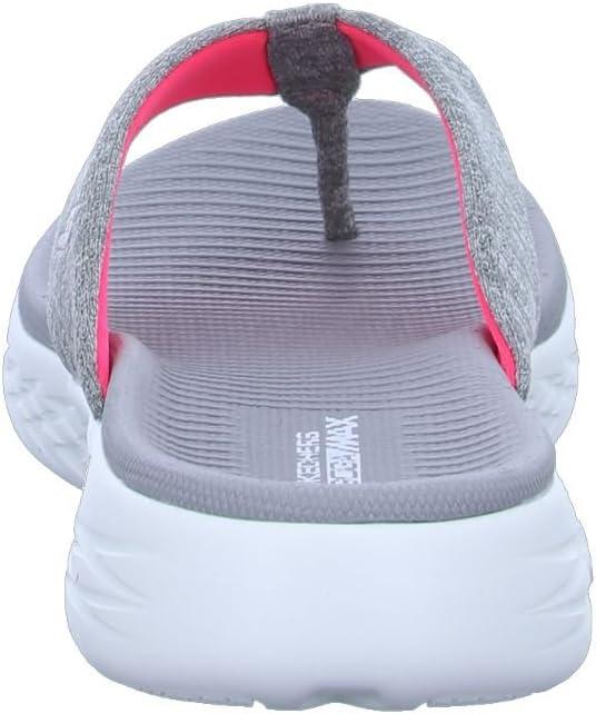 imageSkechers Womens OnThego 600Preferred FlipFlopGrayPink