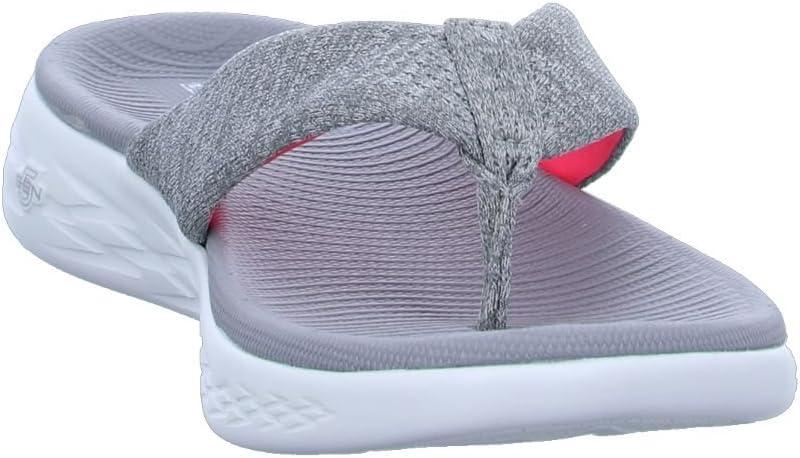 imageSkechers Womens OnThego 600Preferred FlipFlopGrayPink