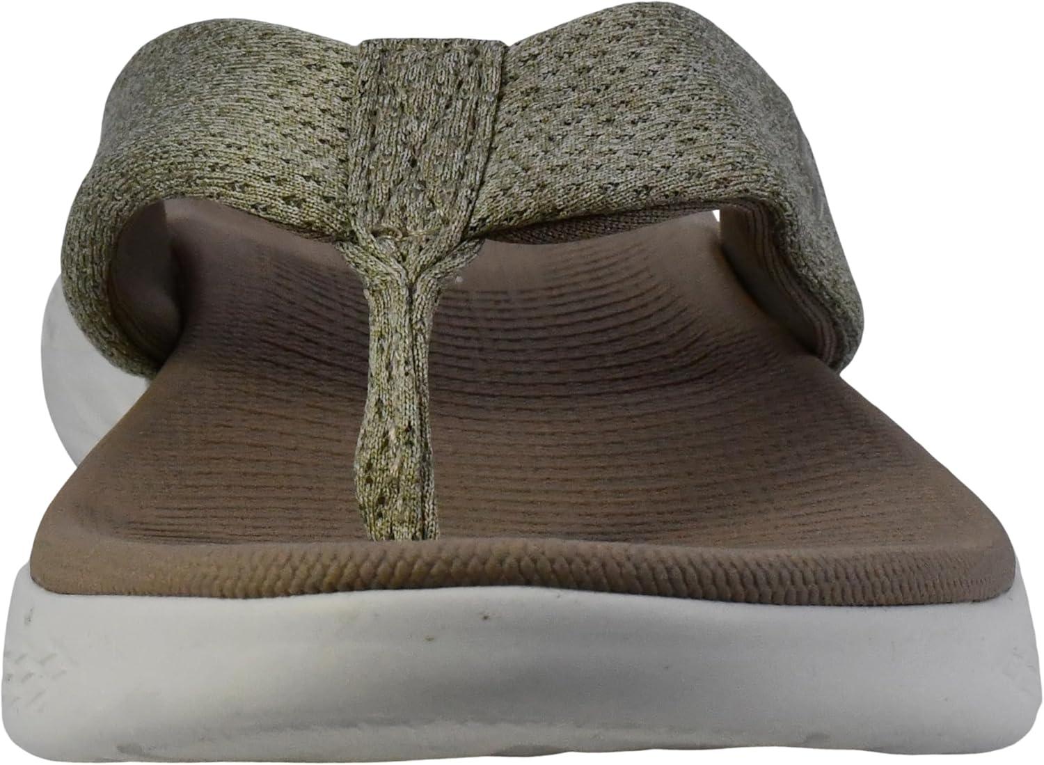 imageSkechers Womens OnThego 600Preferred FlipFlopTaupe