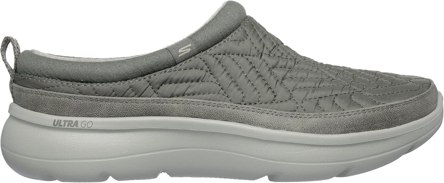imageSkechers Womens OnThego Encore Quilted Nylon Mule SlipperOlive