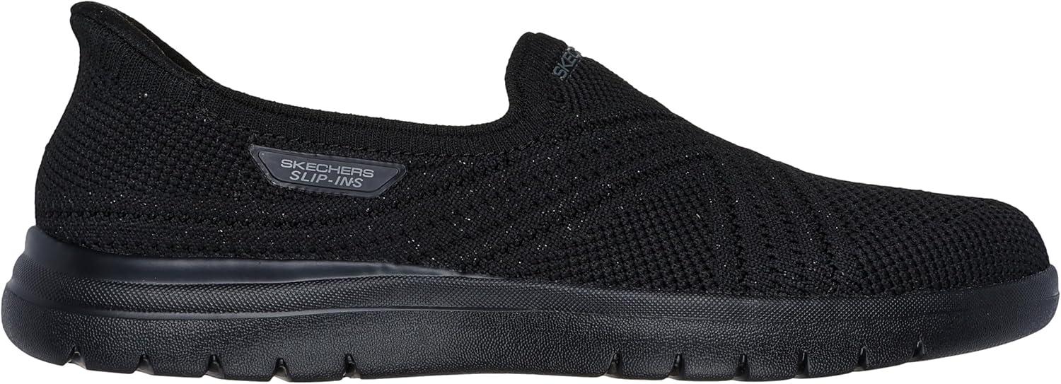 imageSkechers Womens OnThego Flex Excellency Hands Free SlipinsBlackBlack