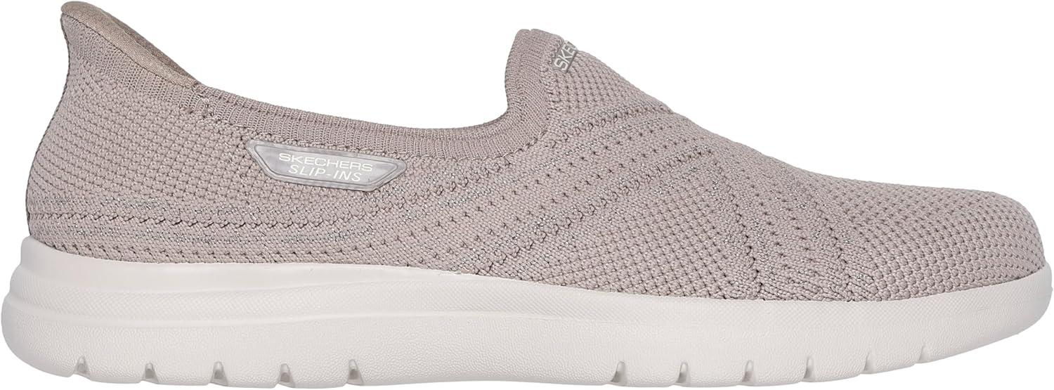 imageSkechers Womens OnThego Flex Excellency Hands Free SlipinsTaupe