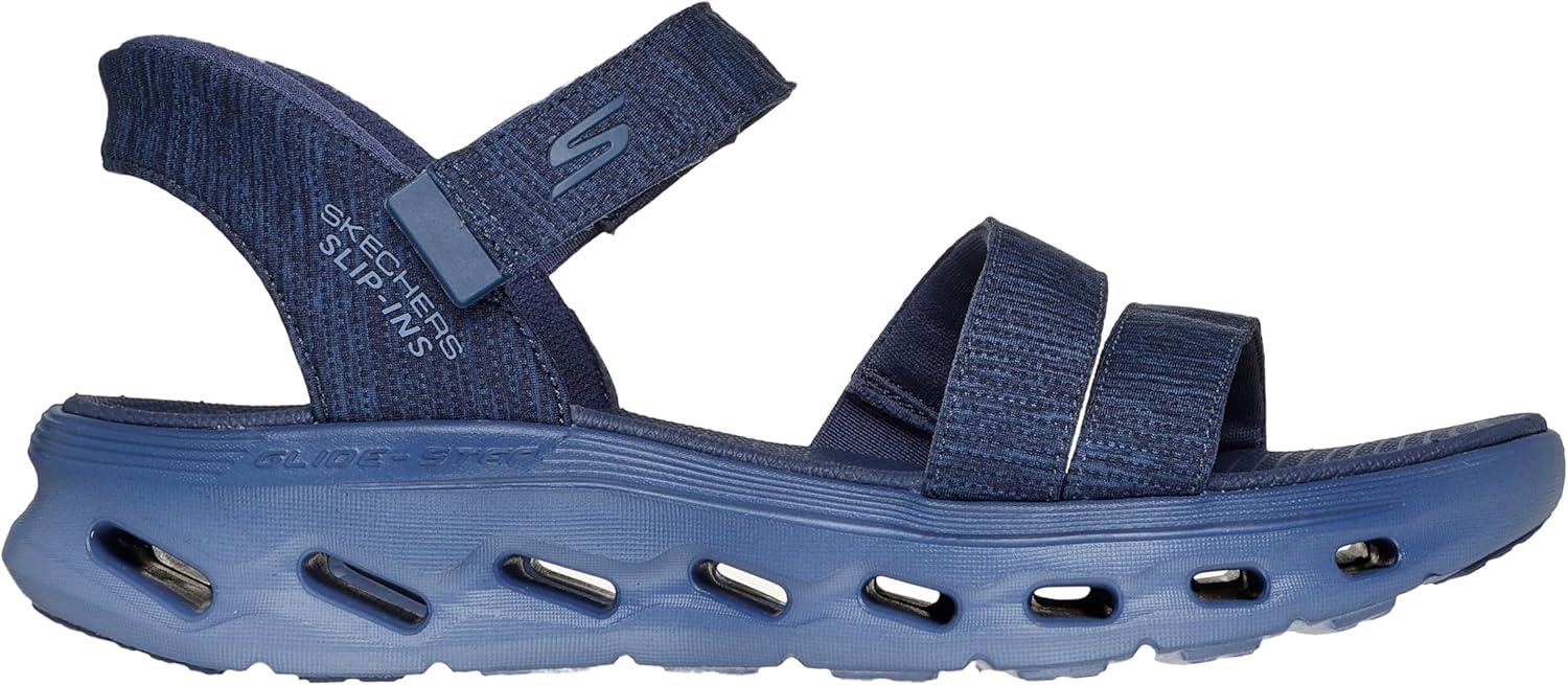 imageSkechers Womens OnThego Glide Step 20 Hands Free Slipins Sandal GiselleNavy