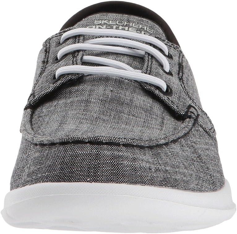 imageSkechers Womens OnThego Go Walk Lite CoralLite Isla Black White