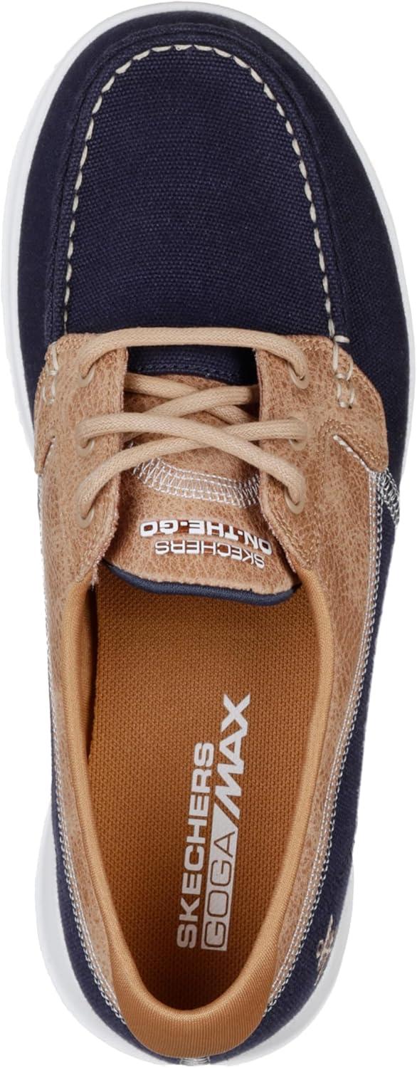 imageSkechers Womens OnThego Go Walk Lite CoralNavyBrown