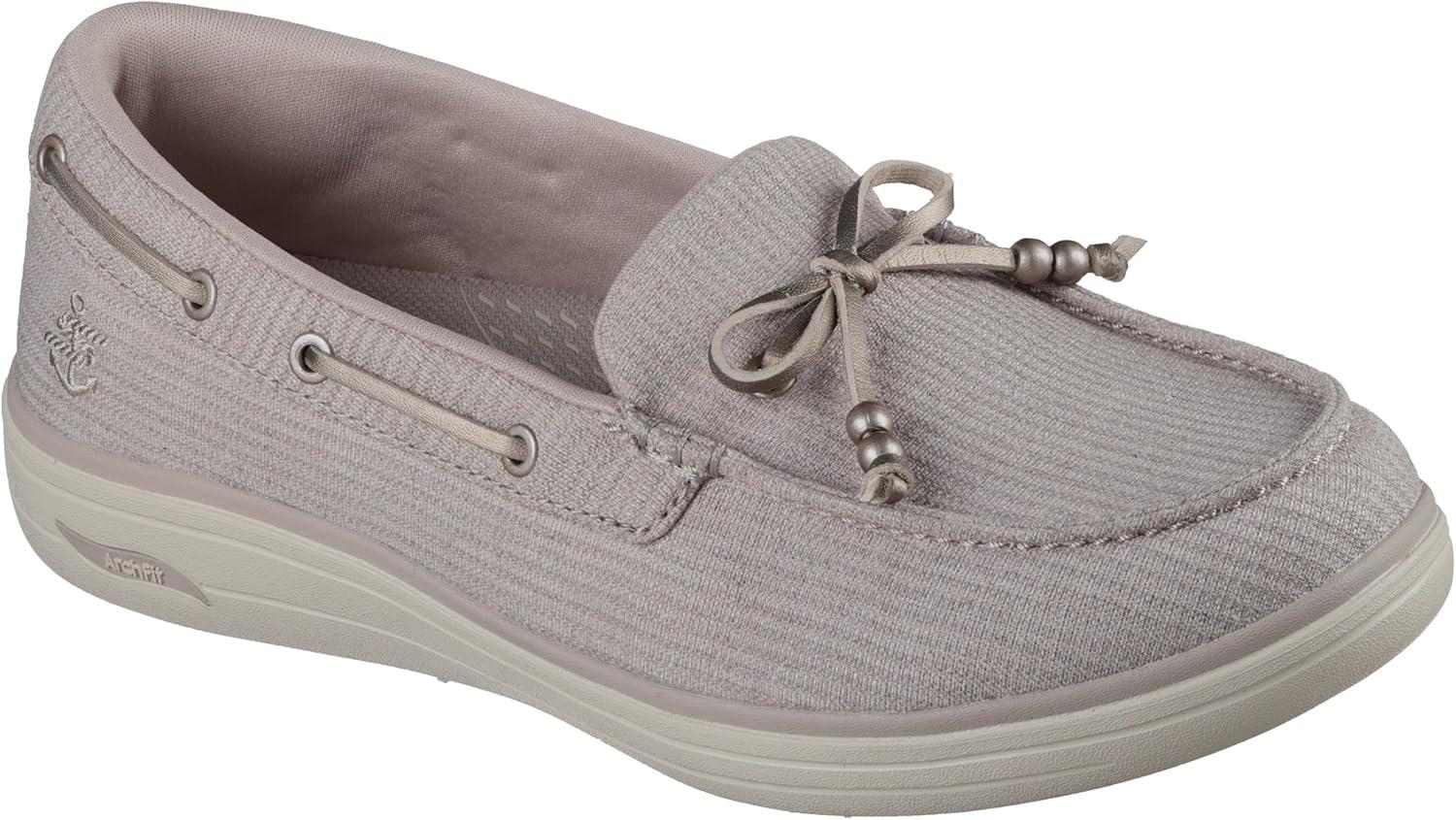 imageSkechers Womens OnThego Inspire Nautical LoaferTaupe