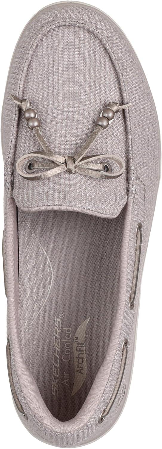 imageSkechers Womens OnThego Inspire Nautical LoaferTaupe