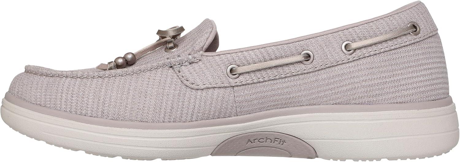 imageSkechers Womens OnThego Inspire Nautical LoaferTaupe