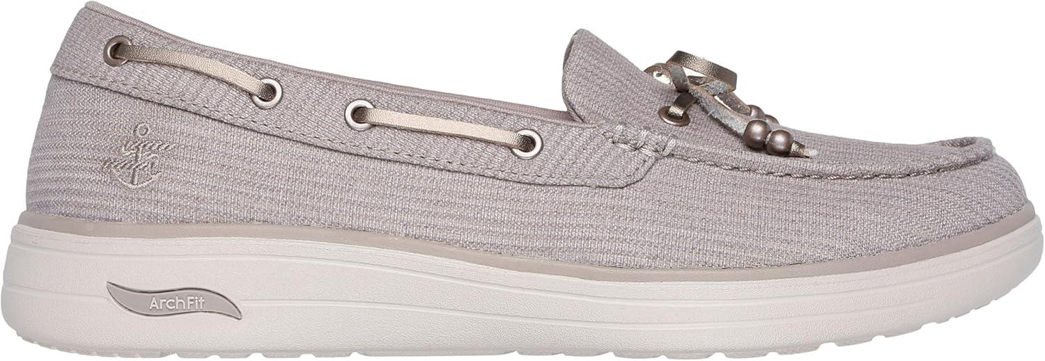 imageSkechers Womens OnThego Inspire Nautical LoaferTaupe