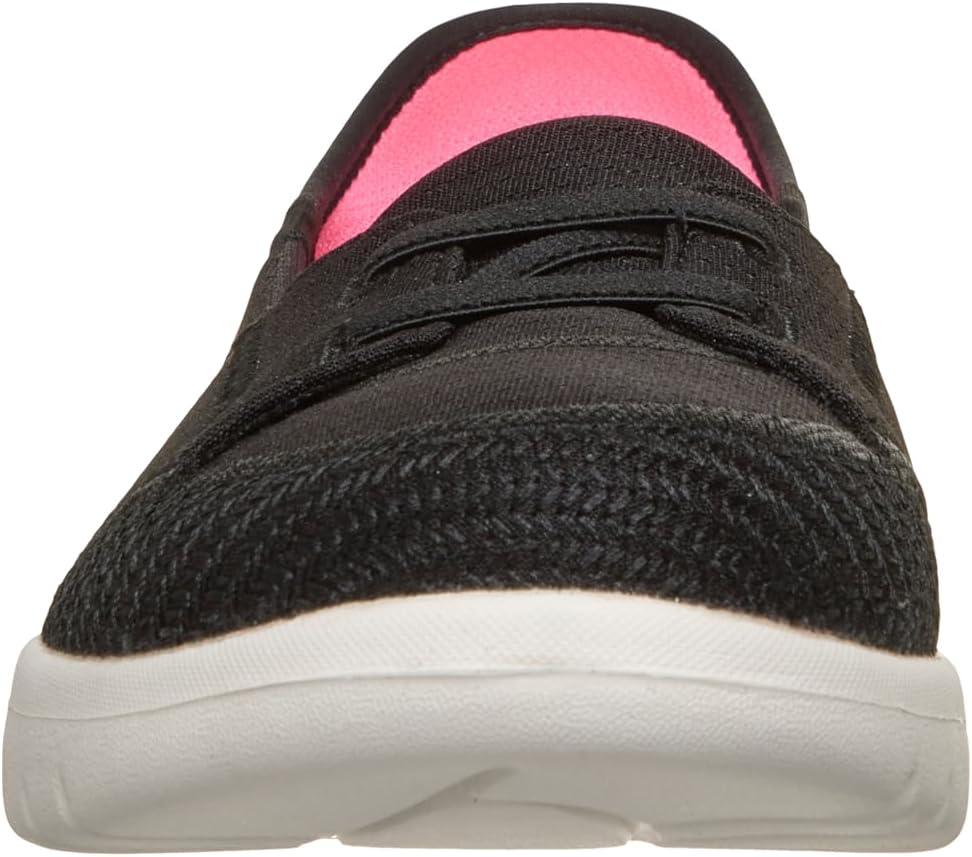 imageSkechers Womens OntheGO Flex Top Notch SlipIn SneakersBlackWhite