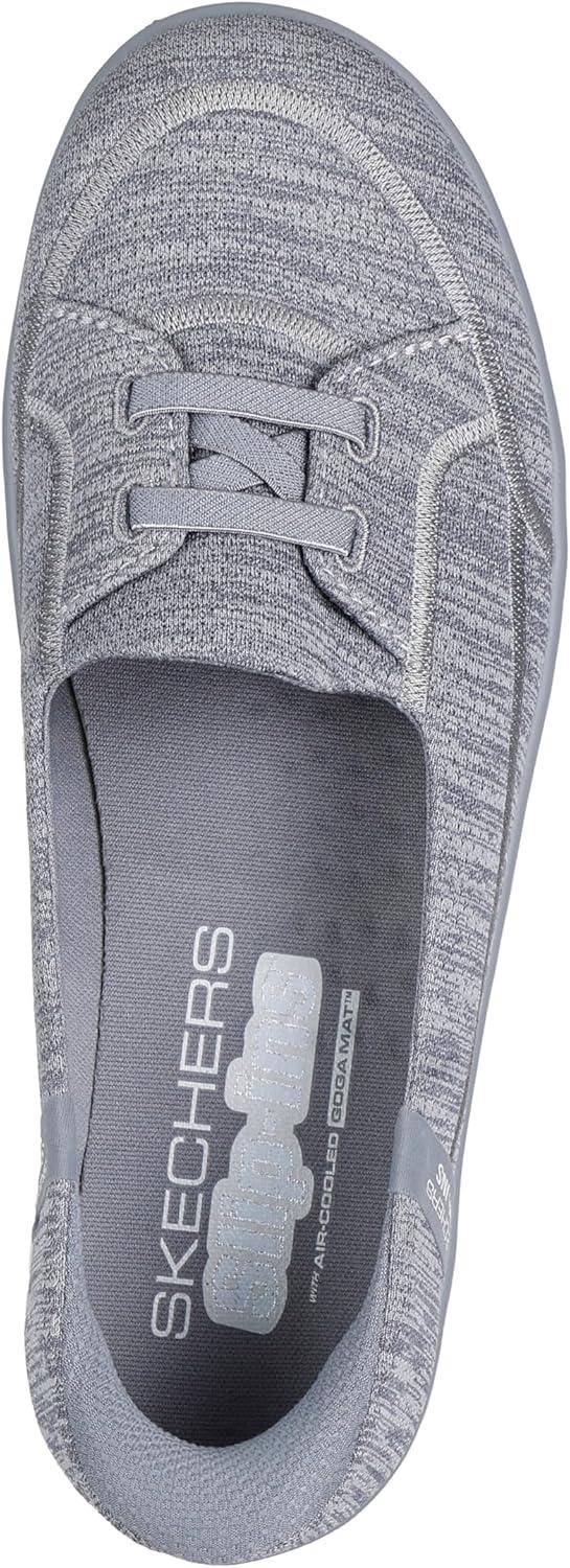 imageSkechers Womens OntheGO Flex Top Notch SlipIn SneakersGrey