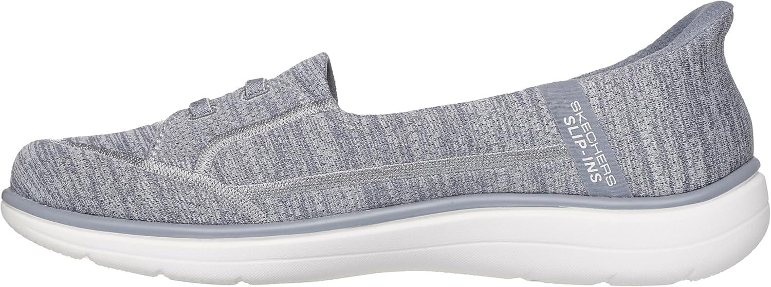 imageSkechers Womens OntheGO Flex Top Notch SlipIn SneakersGrey