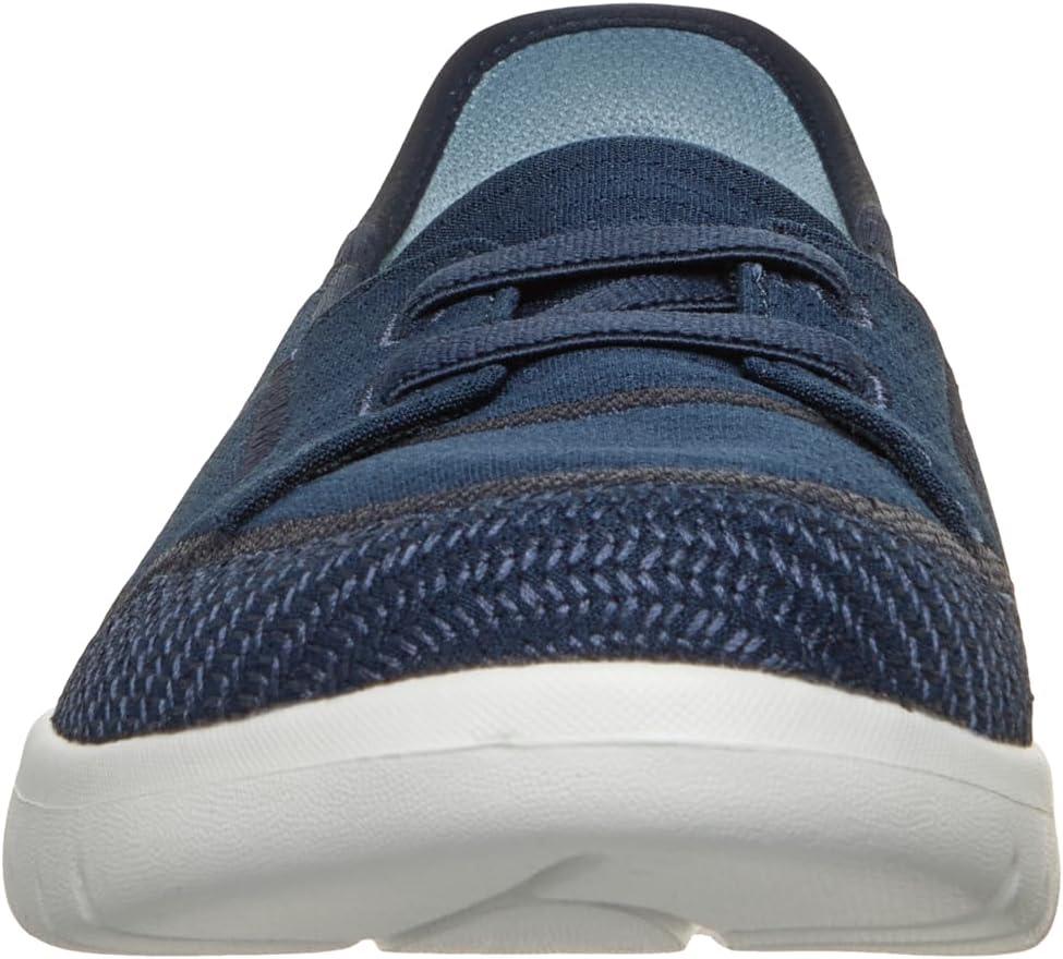 imageSkechers Womens OntheGO Flex Top Notch SlipIn SneakersNavyGray