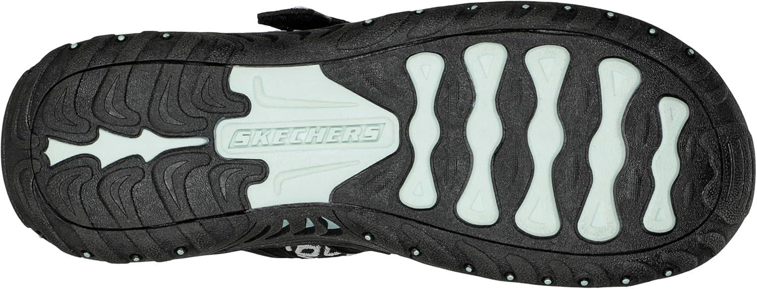imageSkechers Womens REGGAE Trailway FlipFlop SandalsBlack
