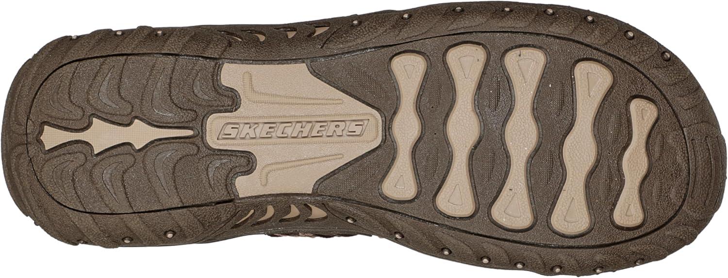 imageSkechers Womens REGGAE Trailway FlipFlop SandalsChocolate