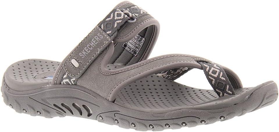 imageSkechers Womens REGGAE Trailway FlipFlop SandalsOlive