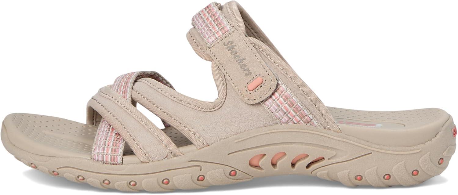 imageSkechers Womens REGGAE Trailway FlipFlop SandalsTaupe