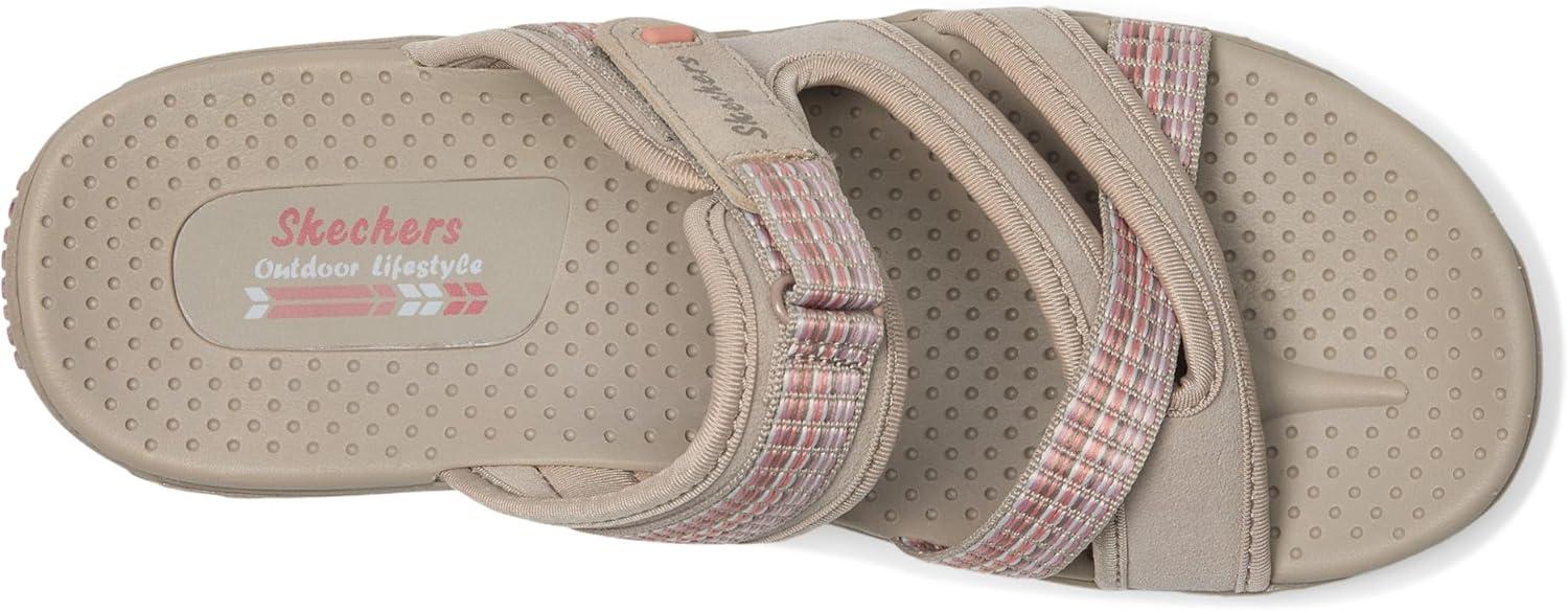 imageSkechers Womens REGGAE Trailway FlipFlop SandalsTaupe