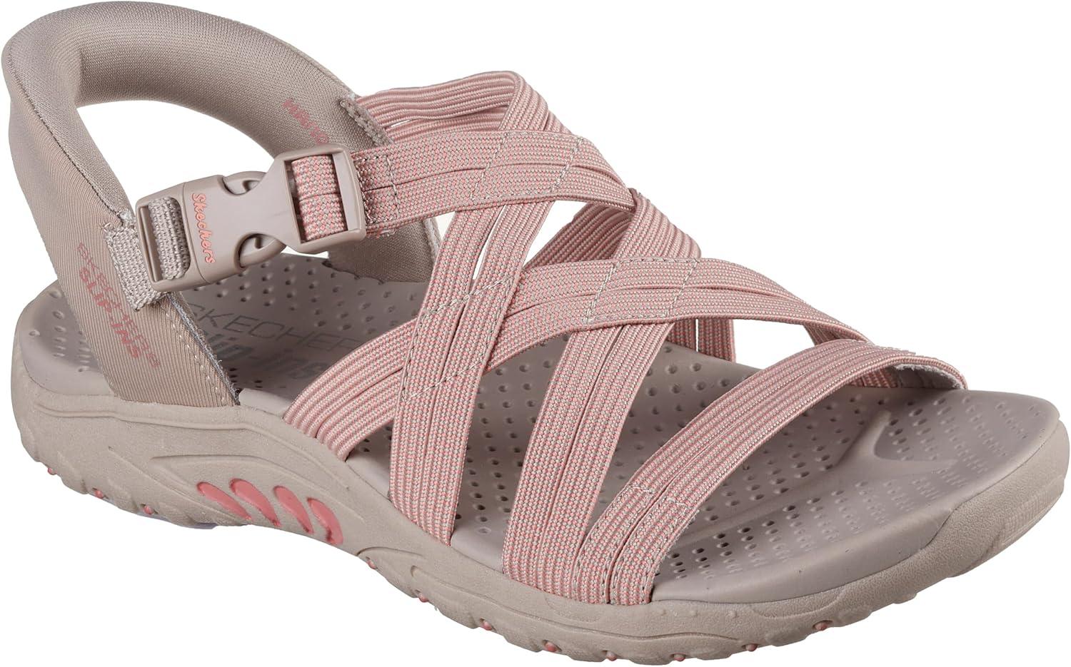 imageSkechers Womens Reggae Morning LightTaupeCoral