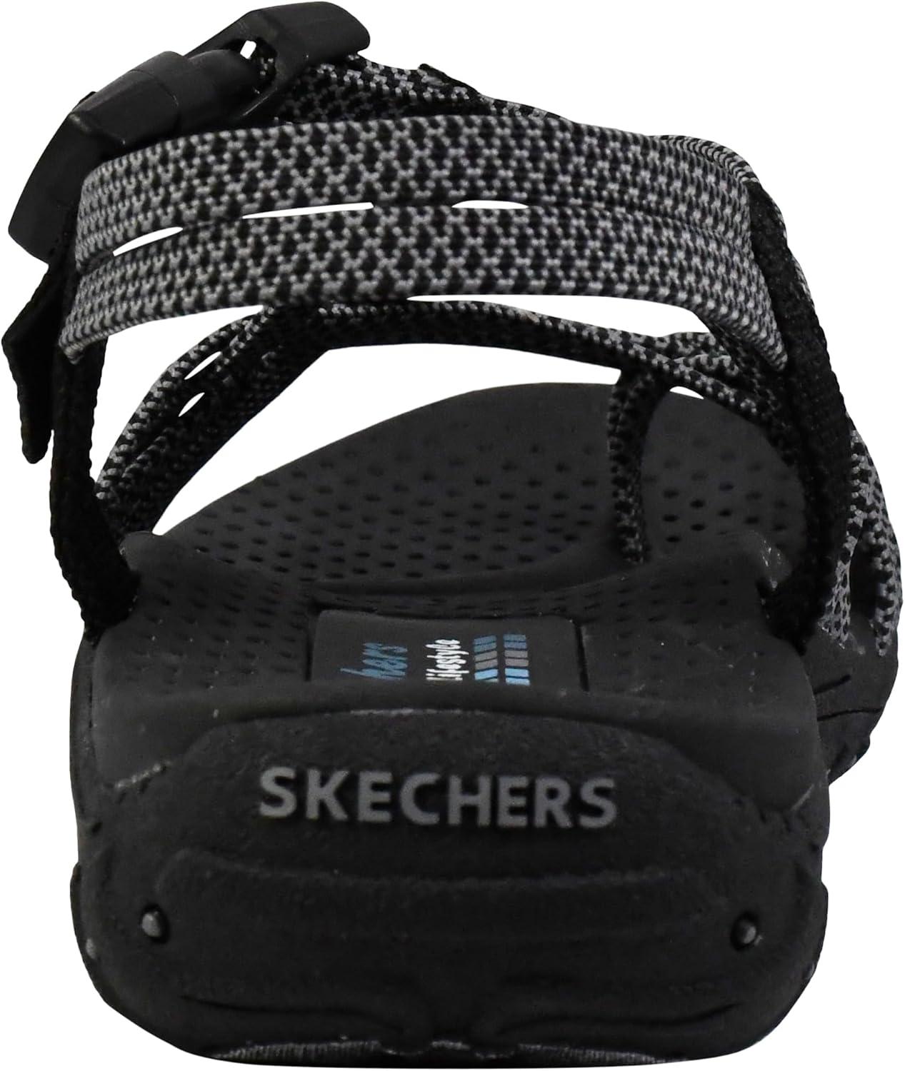 imageSkechers Womens Reggae Stockholm SandalBlackGrey