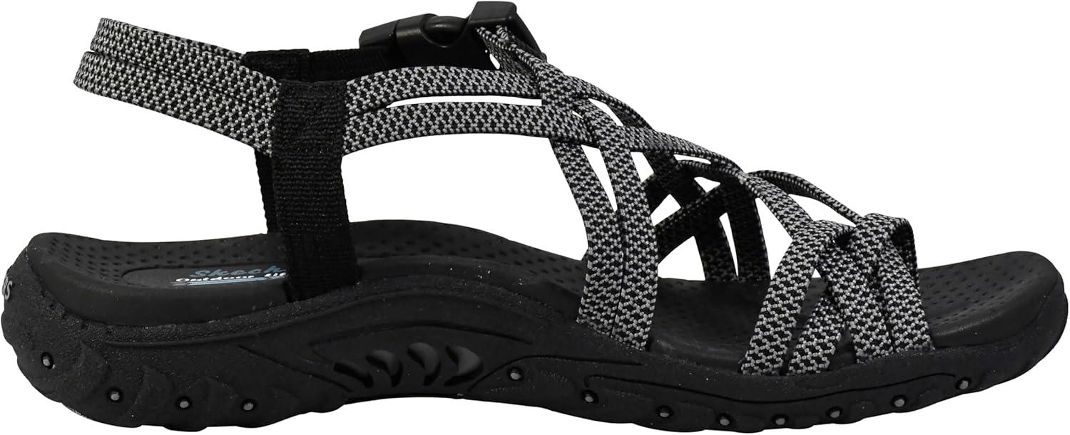 imageSkechers Womens Reggae Stockholm SandalBlackGrey