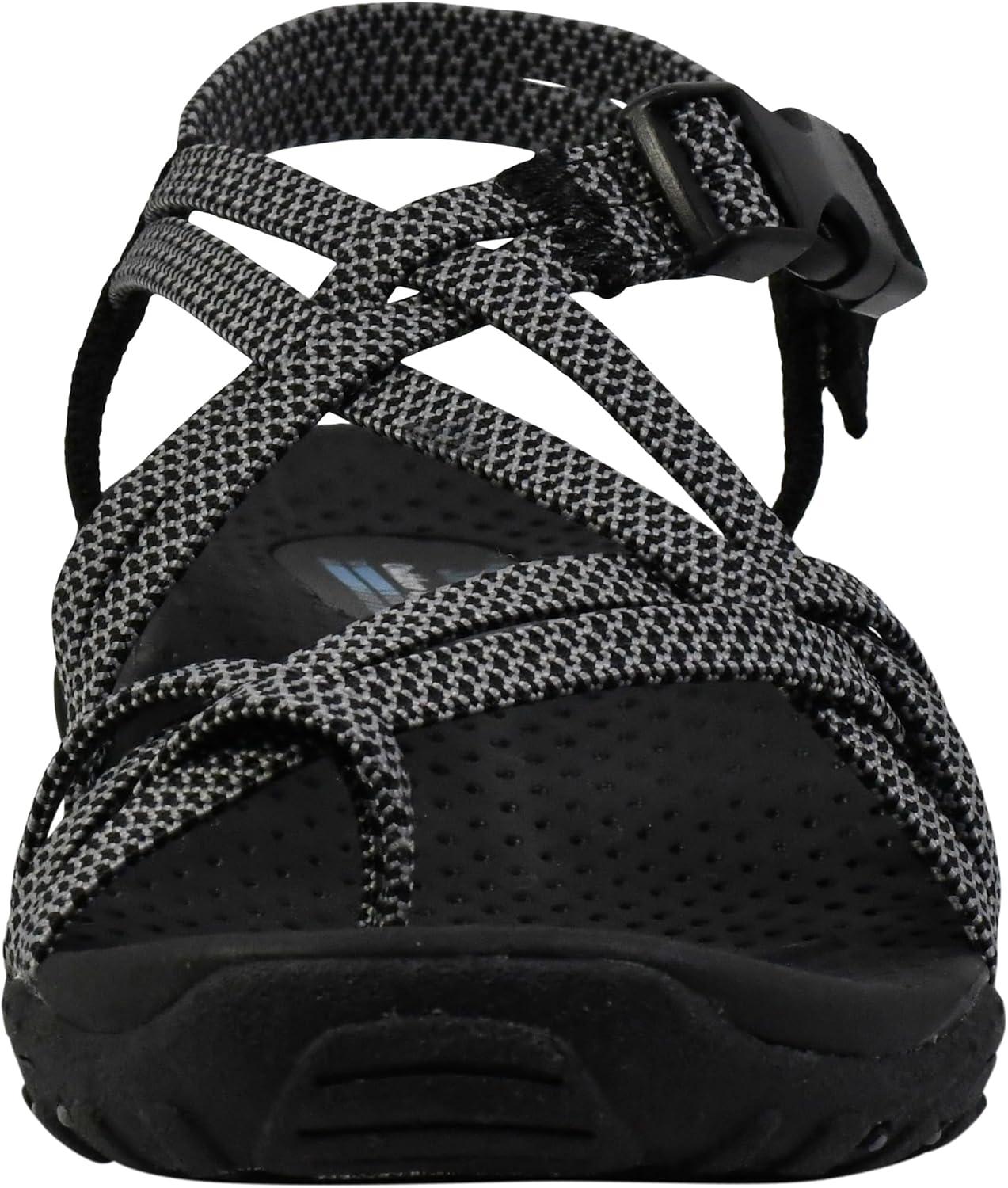 imageSkechers Womens Reggae Stockholm SandalBlackGrey