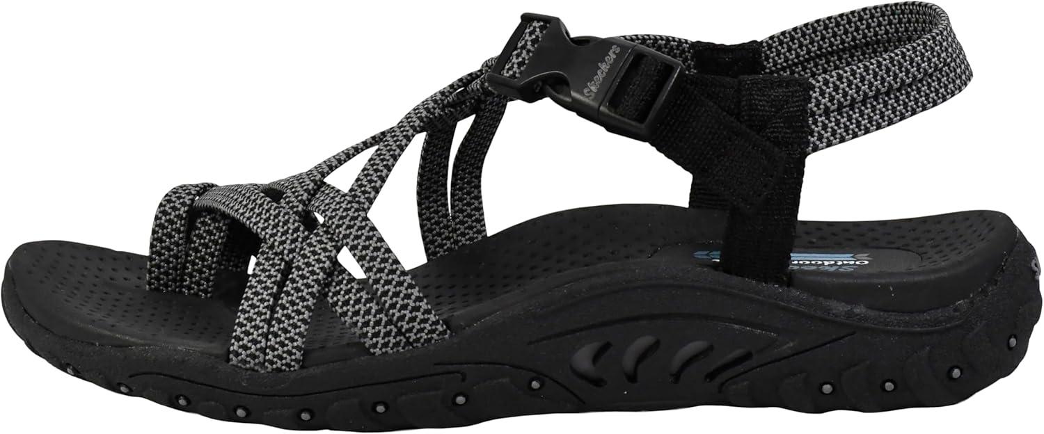 imageSkechers Womens Reggae Stockholm SandalBlackGrey