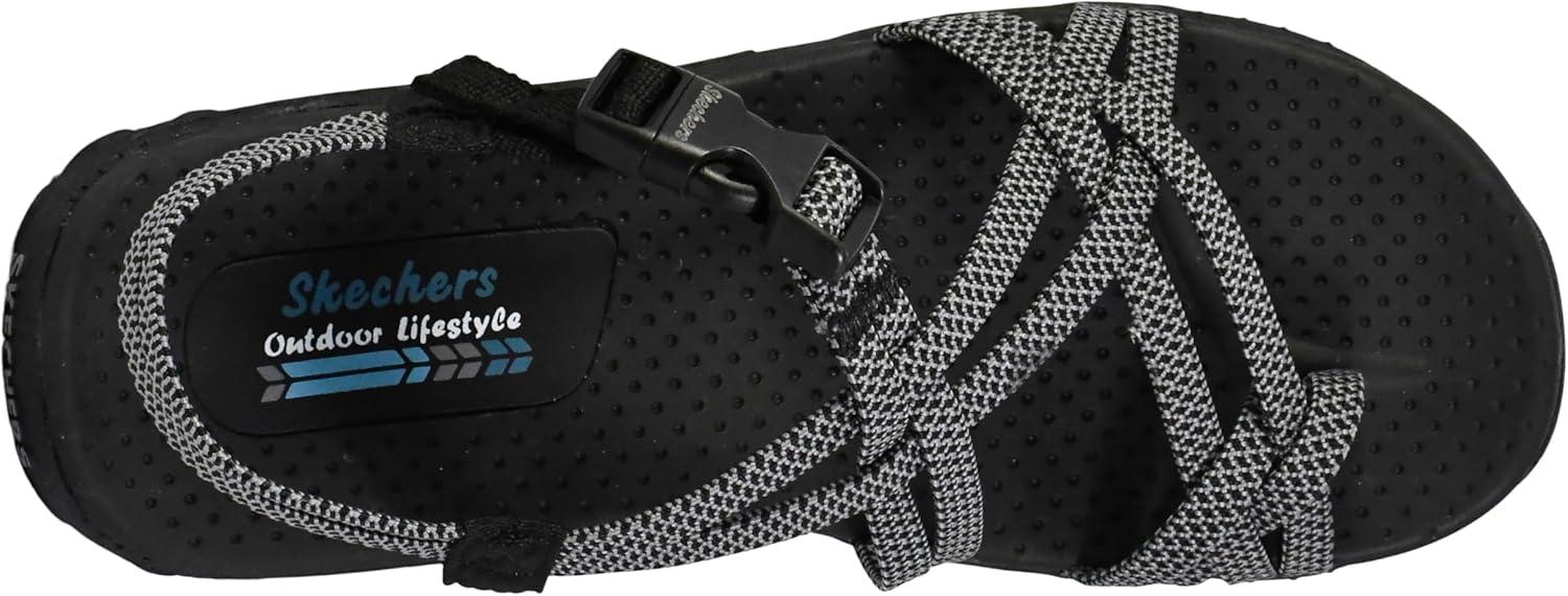 imageSkechers Womens Reggae Stockholm SandalBlackGrey