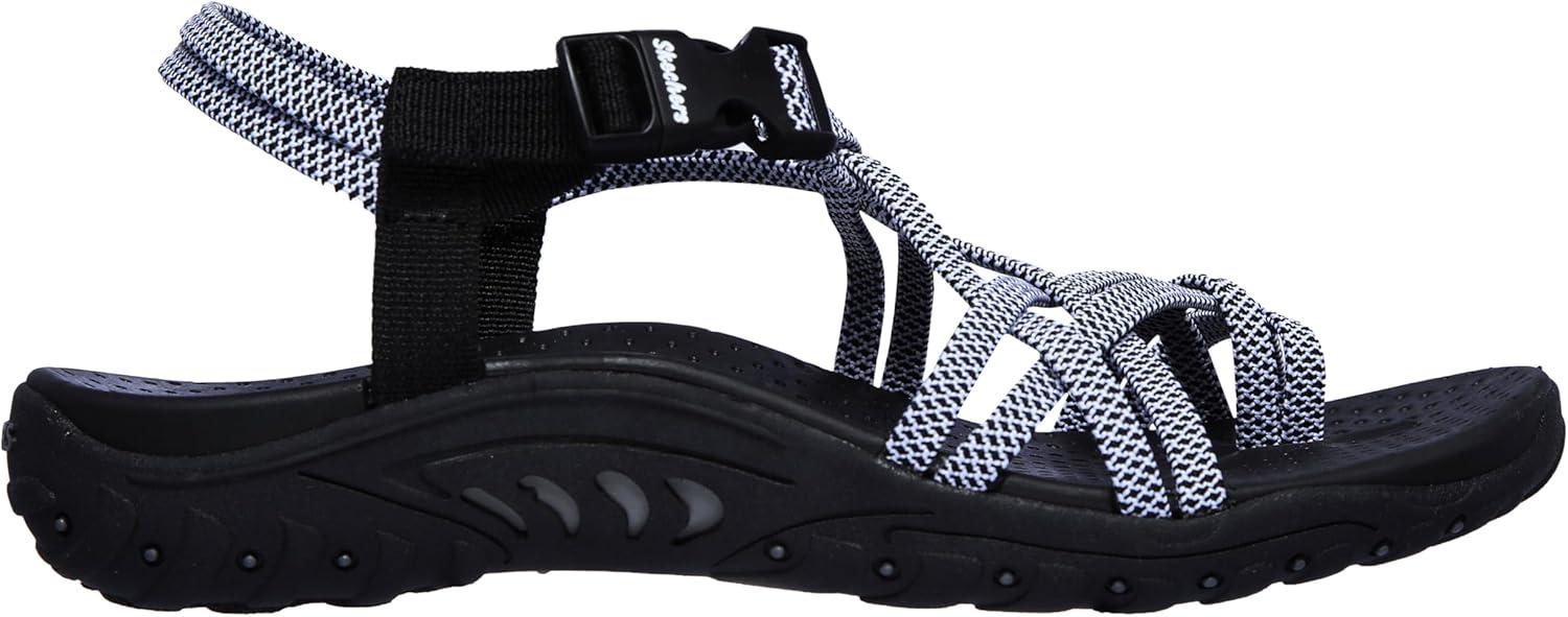 imageSkechers Womens Reggae Stockholm SandalBlackWhite