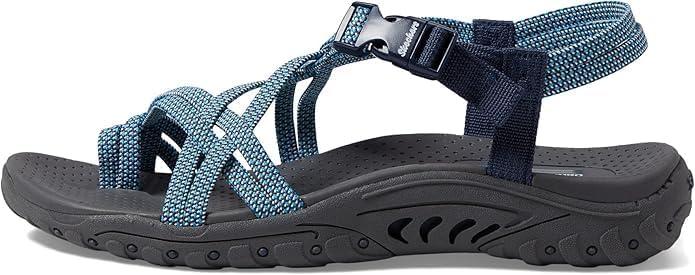 imageSkechers Womens Reggae Stockholm SandalBlueNavy