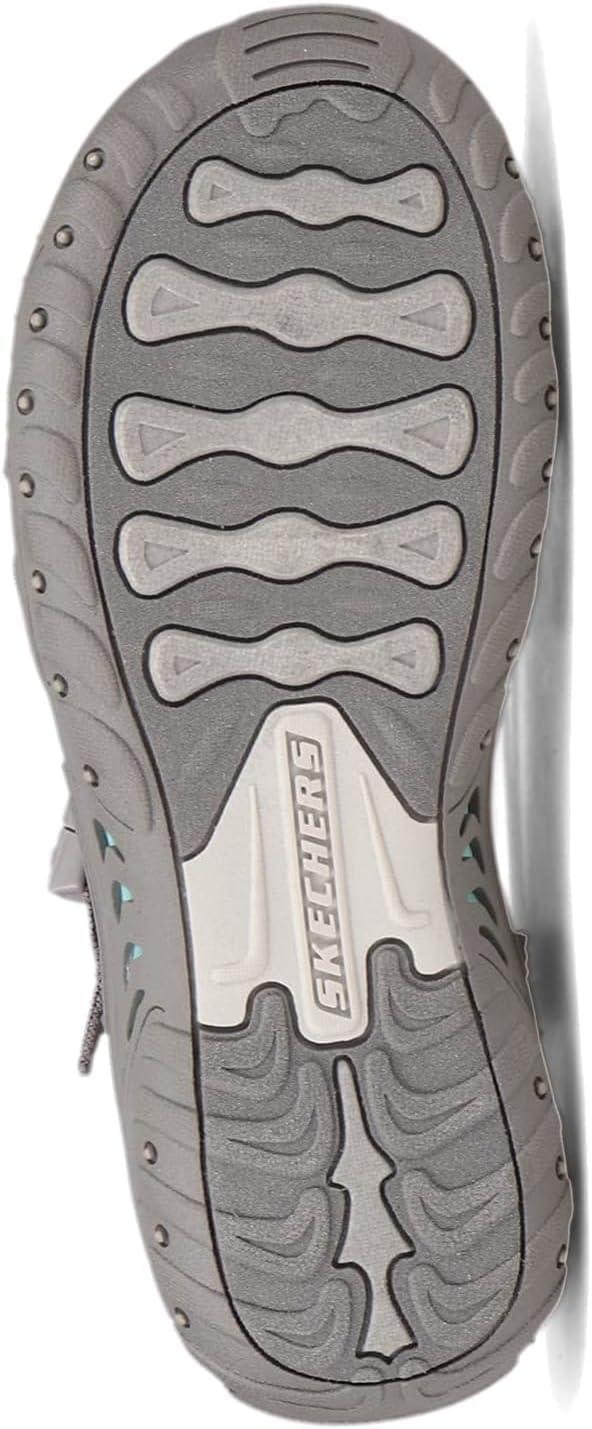 imageSkechers Womens Reggae Stockholm SandalGrayAqua
