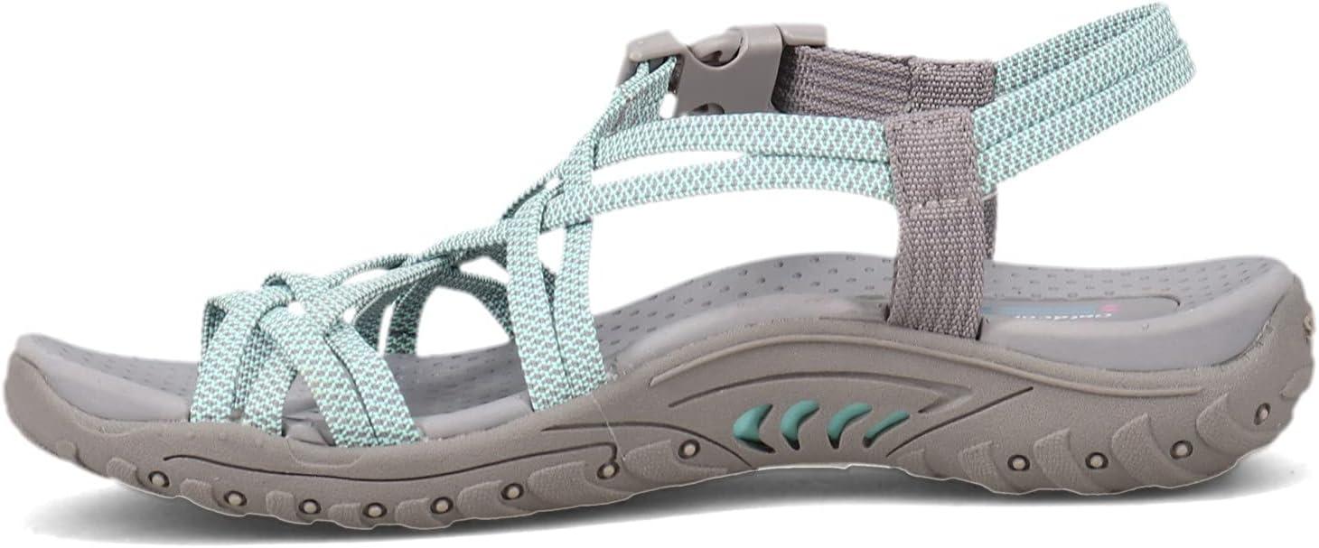 imageSkechers Womens Reggae Stockholm SandalGreyAqua