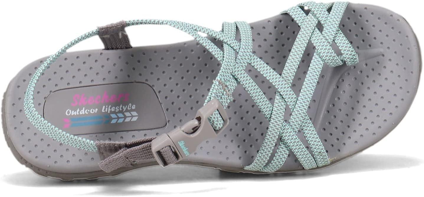 imageSkechers Womens Reggae Stockholm SandalGreyAqua