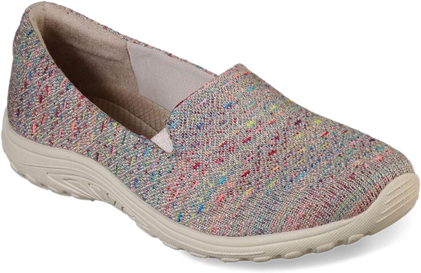 imageSkechers Womens Reggae FestWicker Loafer FlatTaupe