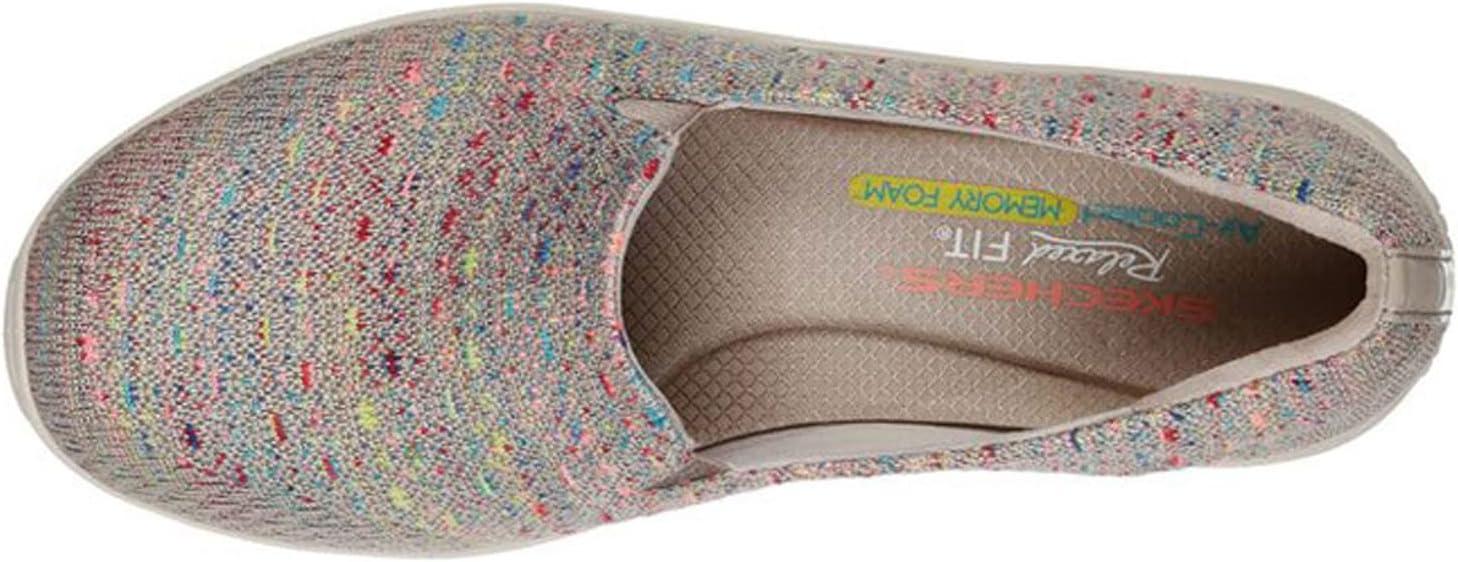 imageSkechers Womens Reggae FestWicker Loafer FlatTaupe