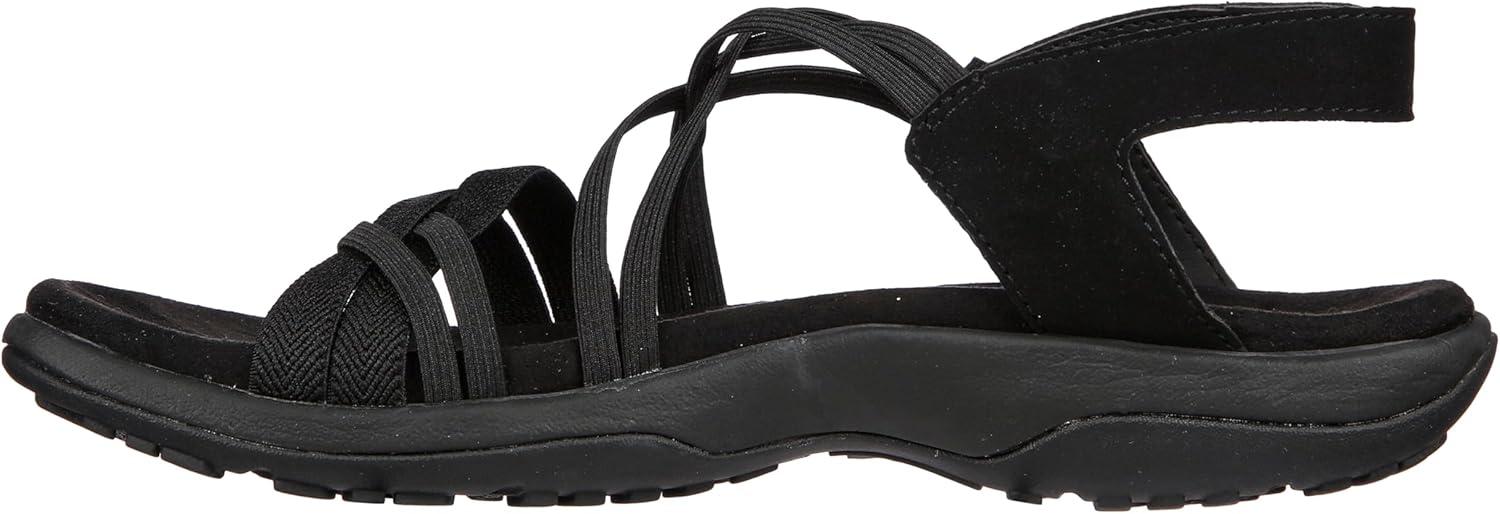 imageSkechers Womens Reggae Slim Takes Two SandalBlackBlack