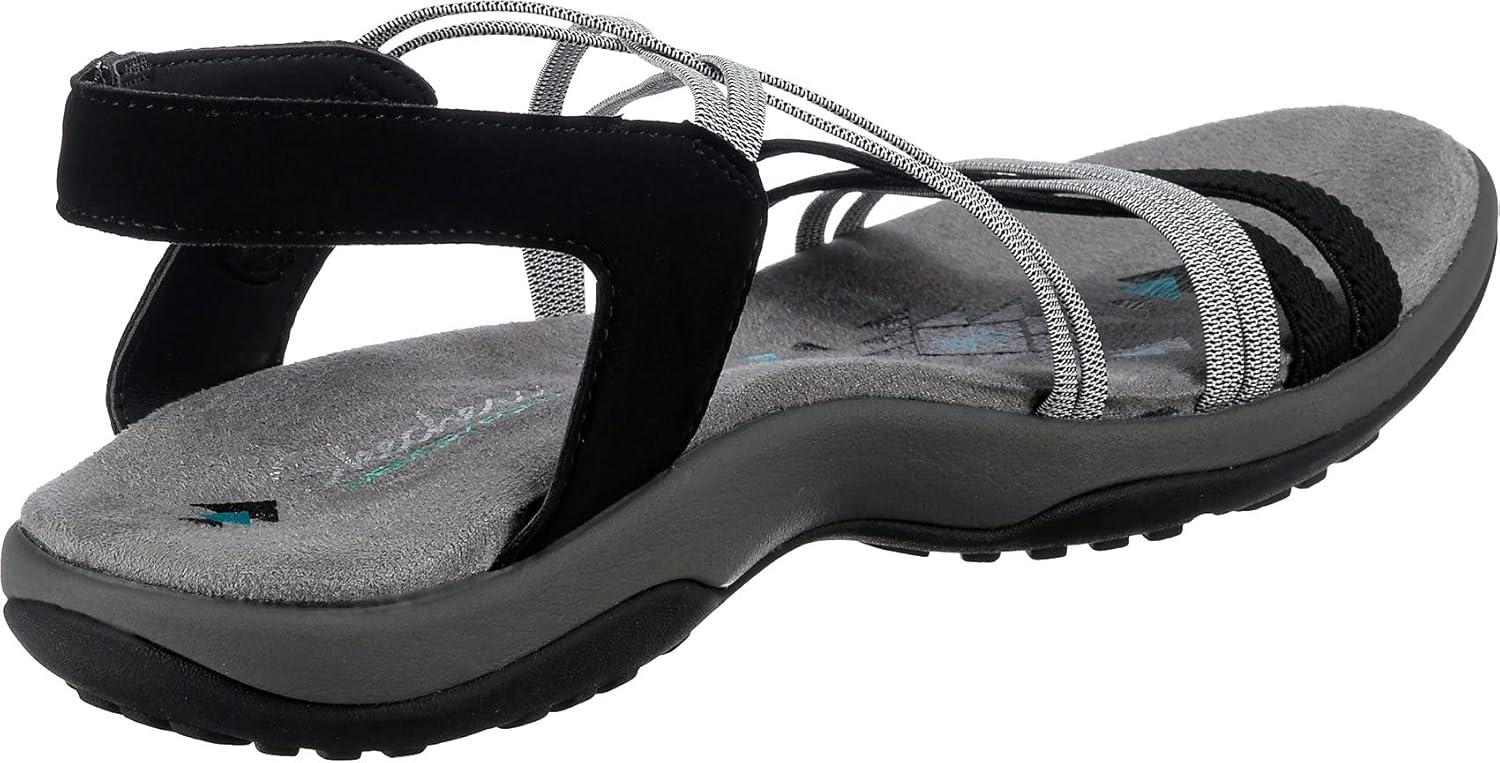 imageSkechers Womens Reggae Slim Takes Two SandalBlackCharcoal