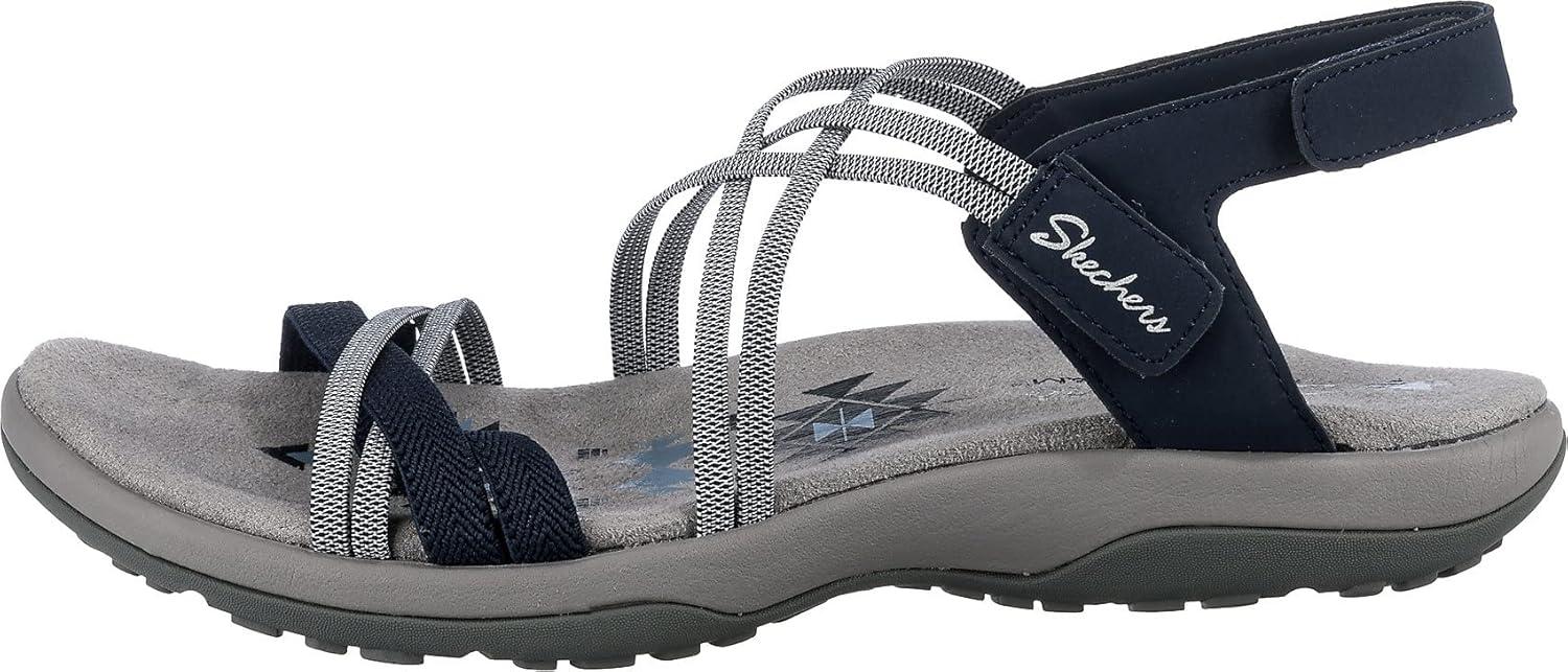 imageSkechers Womens Reggae Slim Takes Two SandalNavy