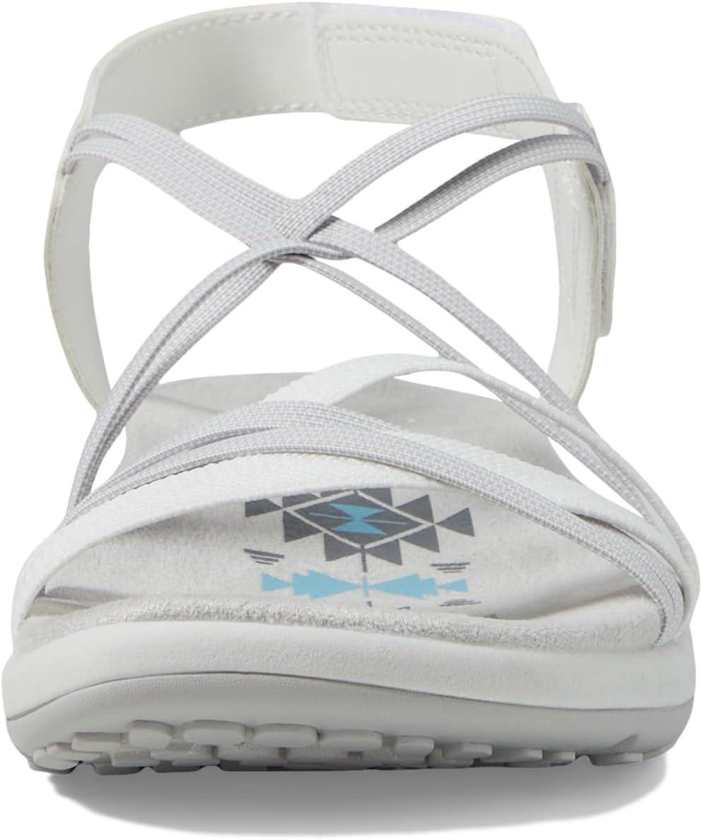 imageSkechers Womens Reggae Slim Takes Two SandalWhite