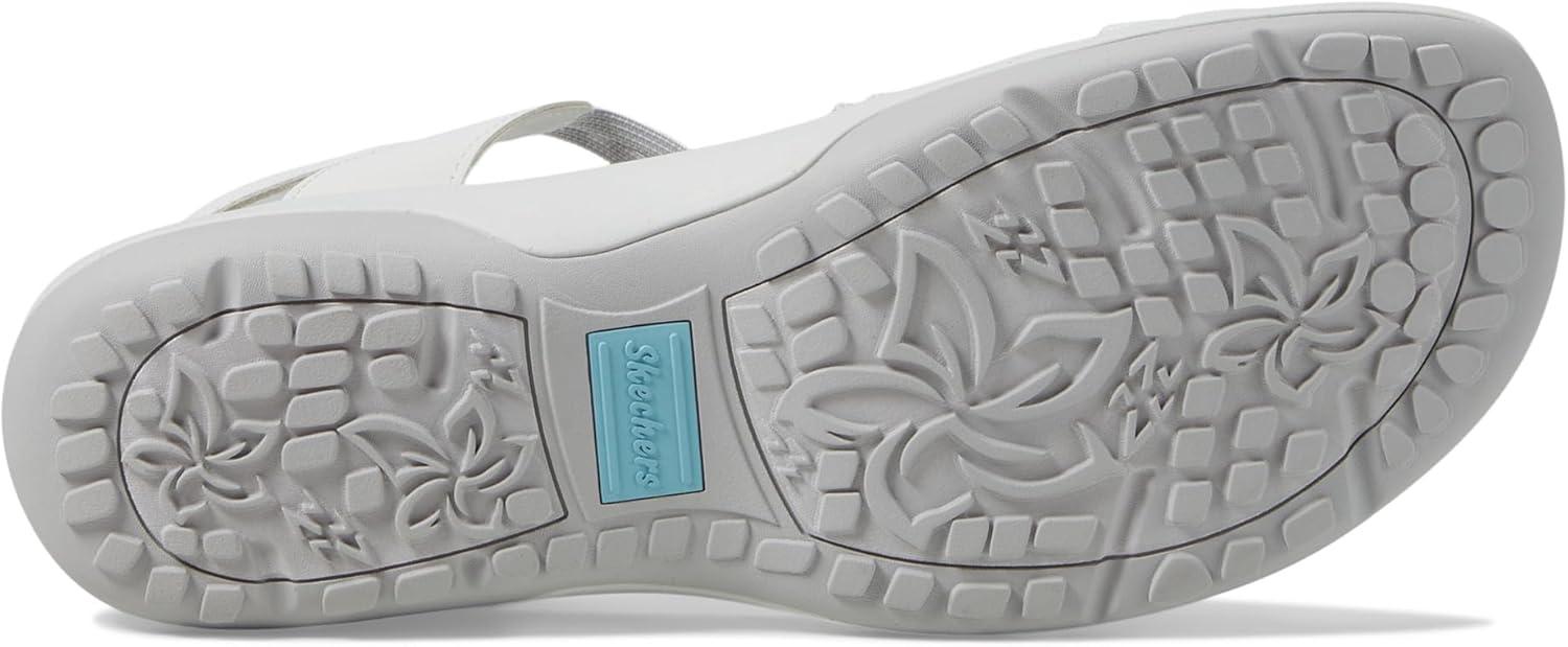 imageSkechers Womens Reggae Slim Takes Two SandalWhite