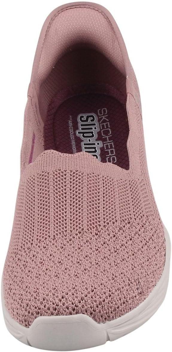 imageSkechers Womens Seager Believe It Hands Free SlipinsMauve Knit