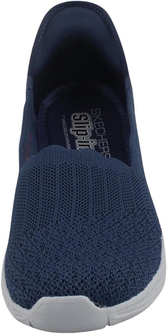 imageSkechers Womens Seager Believe It Hands Free SlipinsNavy Knit