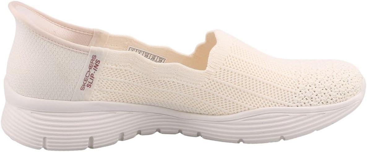imageSkechers Womens Seager Believe It Hands Free SlipinsOff White Knit
