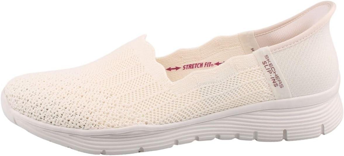 imageSkechers Womens Seager Believe It Hands Free SlipinsWhite
