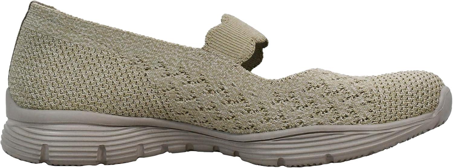 imageSkechers Womens Seager Power Hitter Engineered Knit Mary JaneTaupe